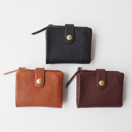 CINQ レザー2つ折り財布