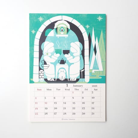 タカミヤユキコ 2026 CALENDAR