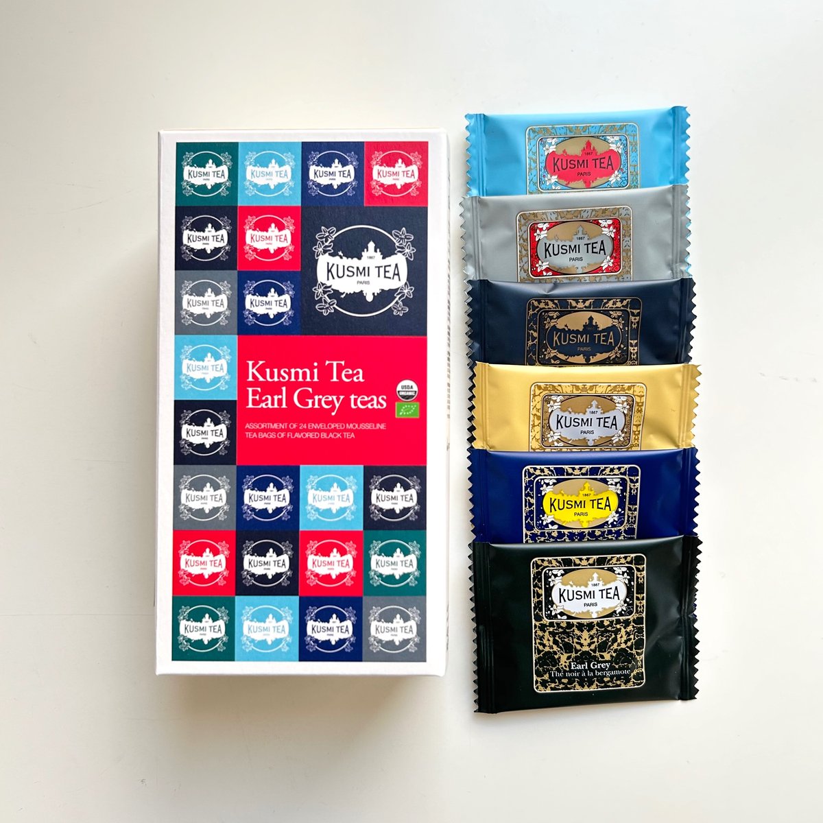 KUSMI TEA ミニ缶トートバッグセット x2 CO3MINI_image.jp_6e919923-b884