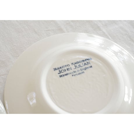 JOHN JULIAN ×鹿児島睦 「NOIR」SIDE PLATE 21cm