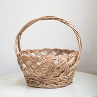 寒竹 手付きかご