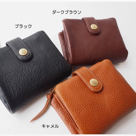 CINQ レザー2つ折り財布