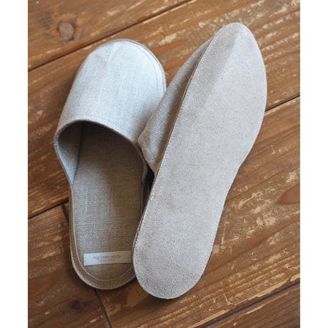 fog linen work  リネンスリッパ  Mサイズ