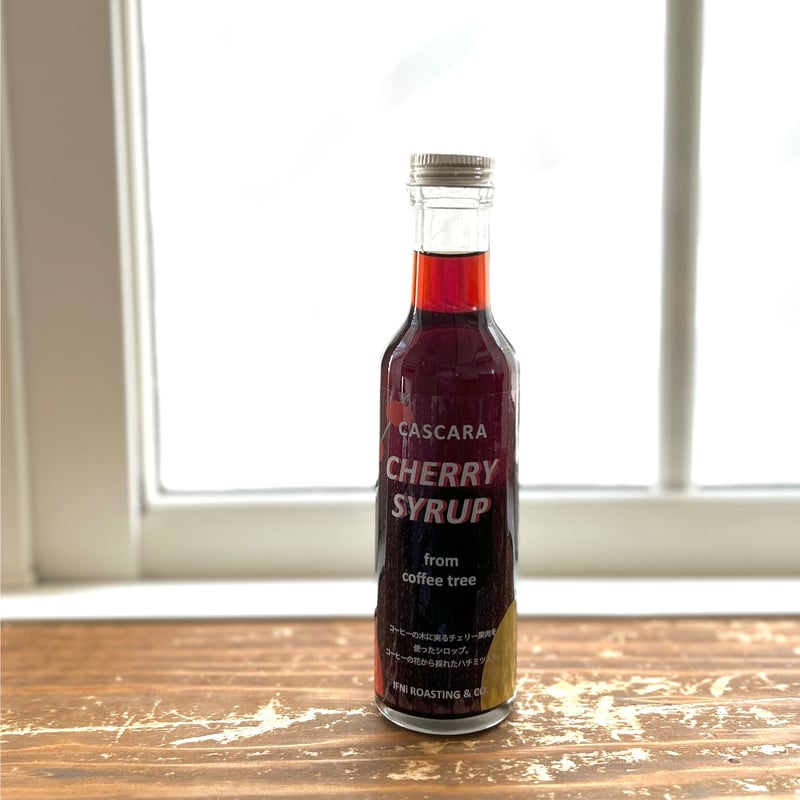 IFNi ROASTING & CO. / CASCARA CHERRY SYRUP 180m
