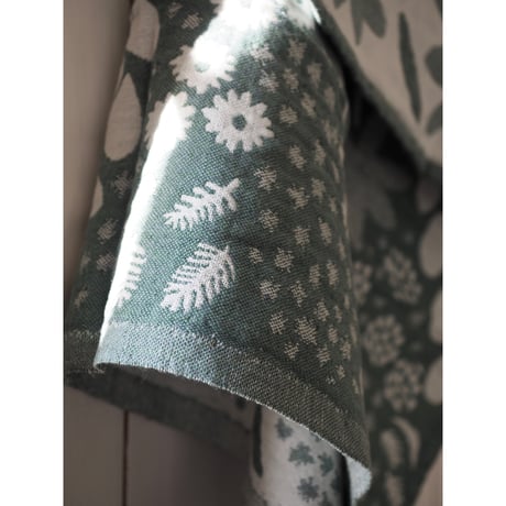LAPUAN KANKURIT / EUKALYPTUS コットンリネンタオル 48×70cm
