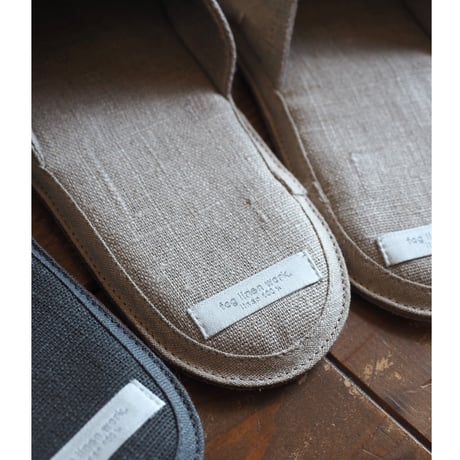 fog linen work  リネンスリッパ  Mサイズ