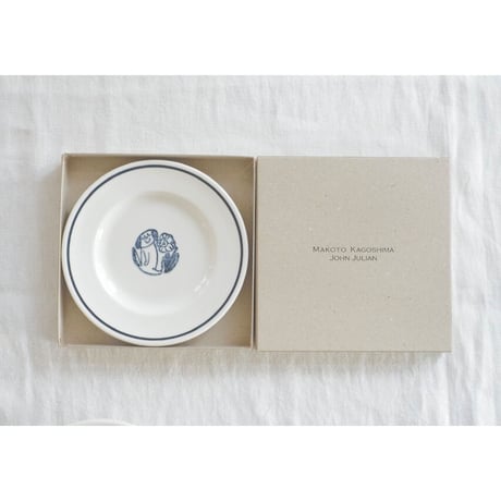JOHN JULIAN ×鹿児島睦 「NOIR」SIDE PLATE 16cm