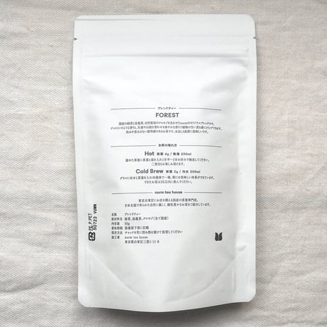 norm tea house ブレンドティー [FOREST] 50g