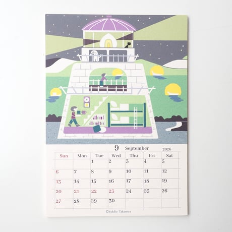 タカミヤユキコ 2026 CALENDAR