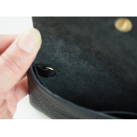 CINQ レザー コンパクトウォレット