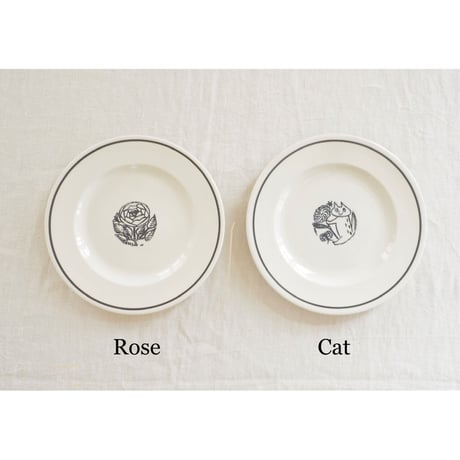 JOHN JULIAN ×鹿児島睦 「NOIR」SIDE PLATE 21cm