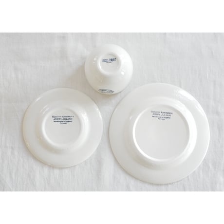 JOHN JULIAN ×鹿児島睦 「NOIR」SIDE PLATE 21cm