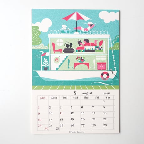 タカミヤユキコ 2026 CALENDAR