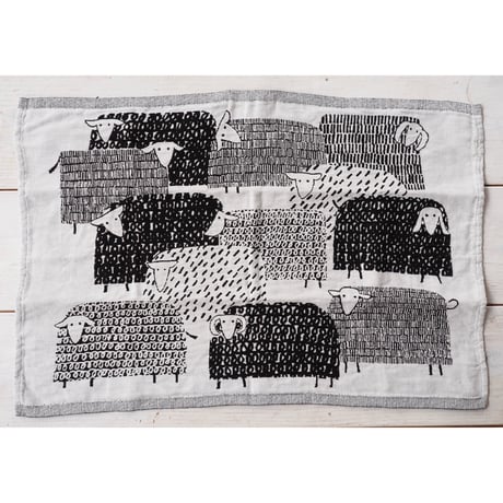 LAPUAN KANKURIT / PÄKÄPÄÄT コットンリネンタオル 48×70cm