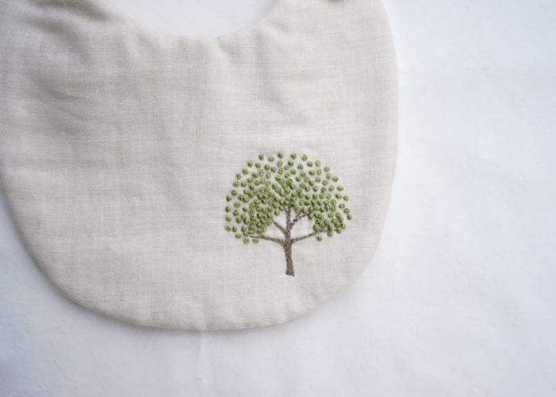 刺繍スタイ　専用 FRENCH Aming（フレンチアミング） ガーゼスタイ 刺繍 | Aming