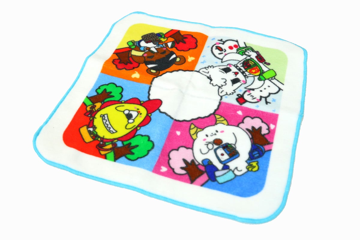 じょうずにたためるタオルハンカチ - みんなで楽しくピクニック