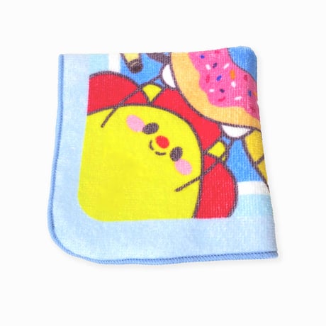 じょうずにたためるタオルハンカチ - みんなで楽しくおやつタイム♪ -