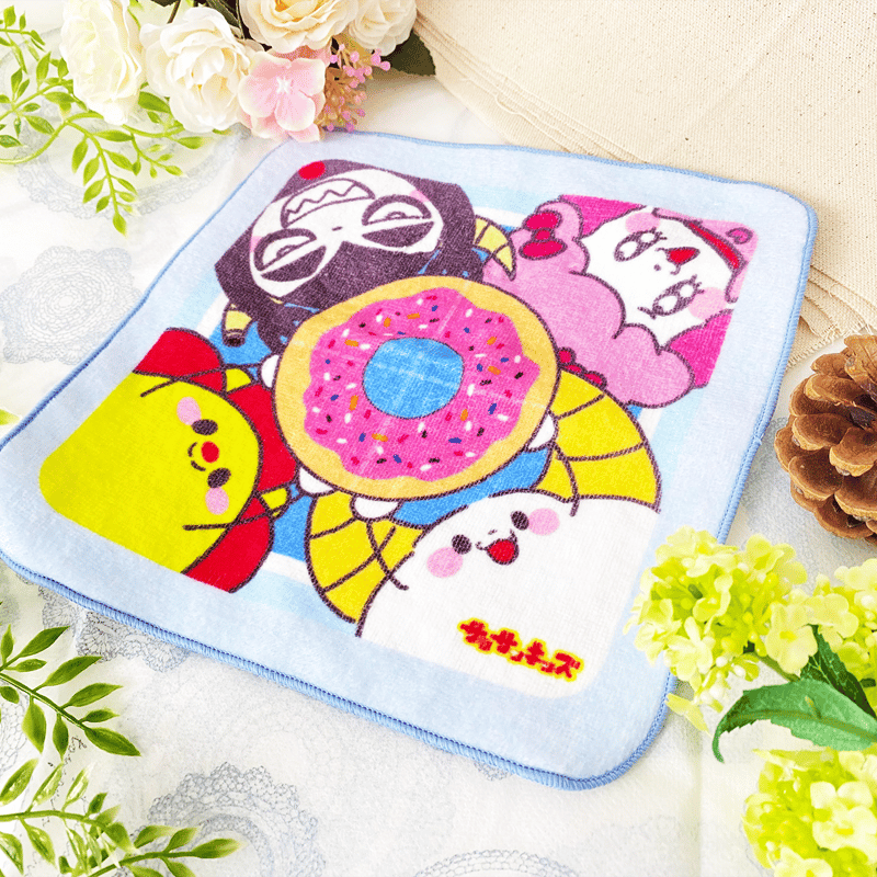 じょうずにたためるタオルハンカチ - みんなで楽しくおやつタイム