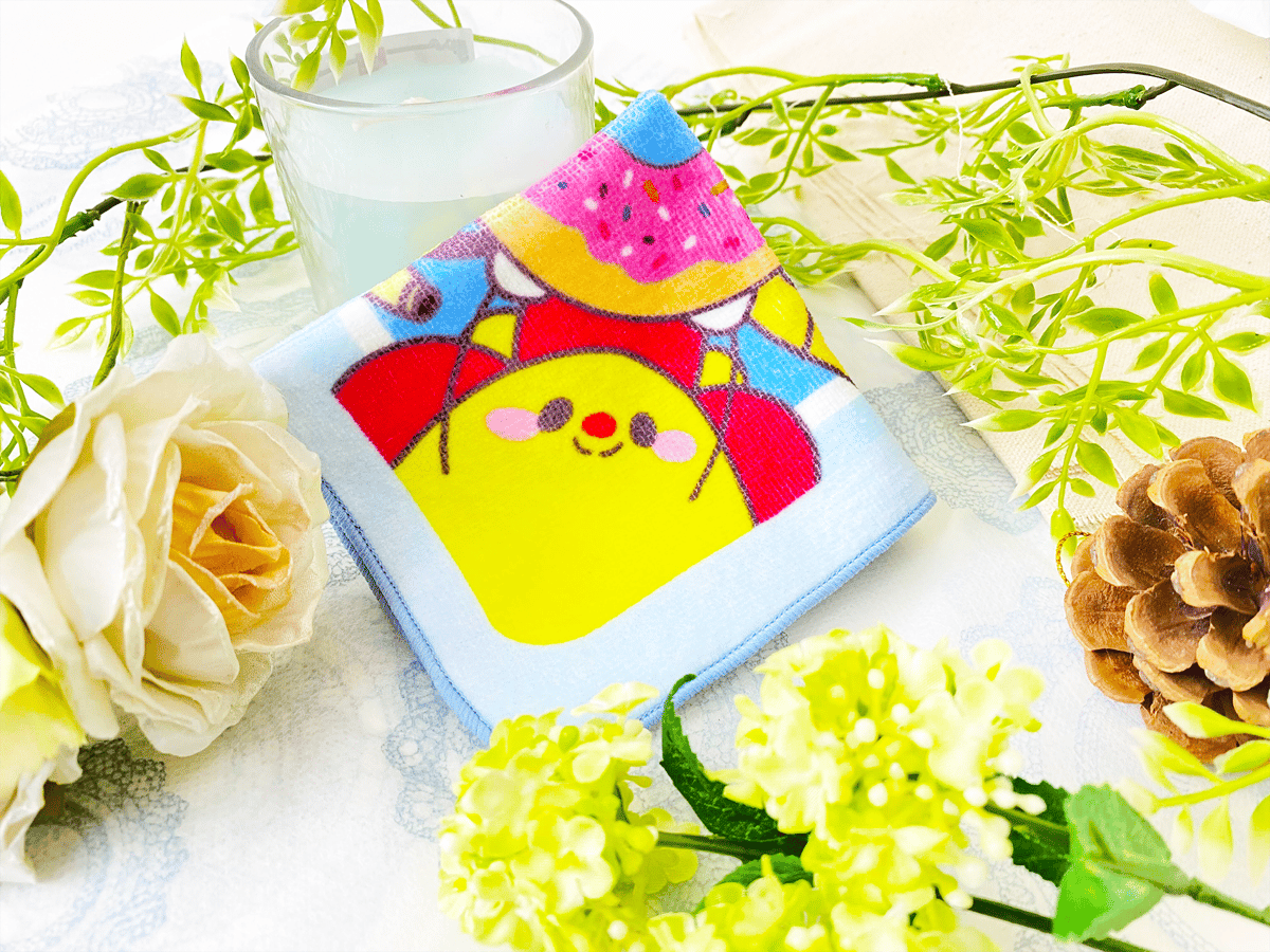 じょうずにたためるタオルハンカチ - みんなで楽しくおやつタイム