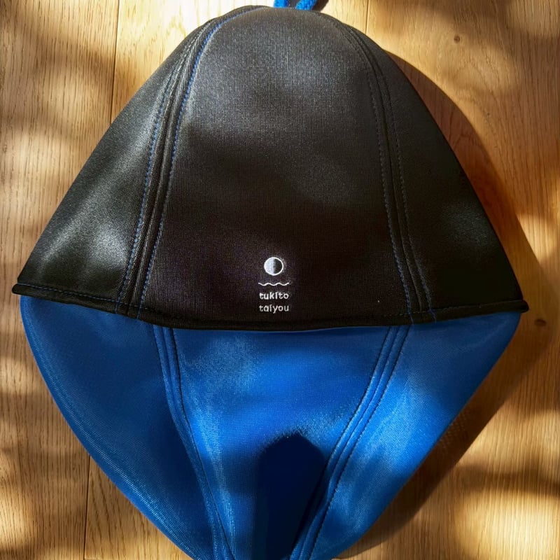 サウナハット　ゆいる　ベストサウナハット　リバーシブル　周年限定　完売 月と太陽×ベストサウナハット （リバーシブルダブルメッシュ