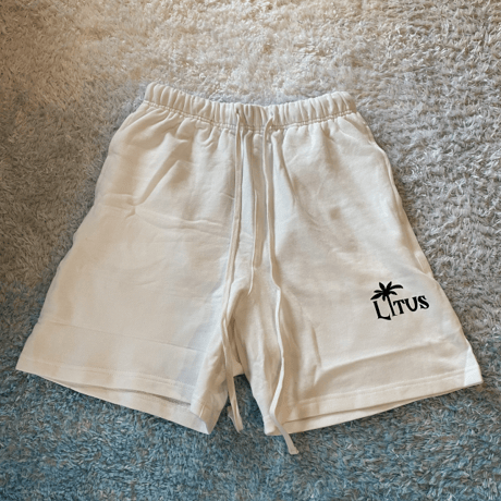 LITUS　Logo Short Pants　White