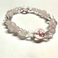 【14cm】うさぎ彫ブレスレット