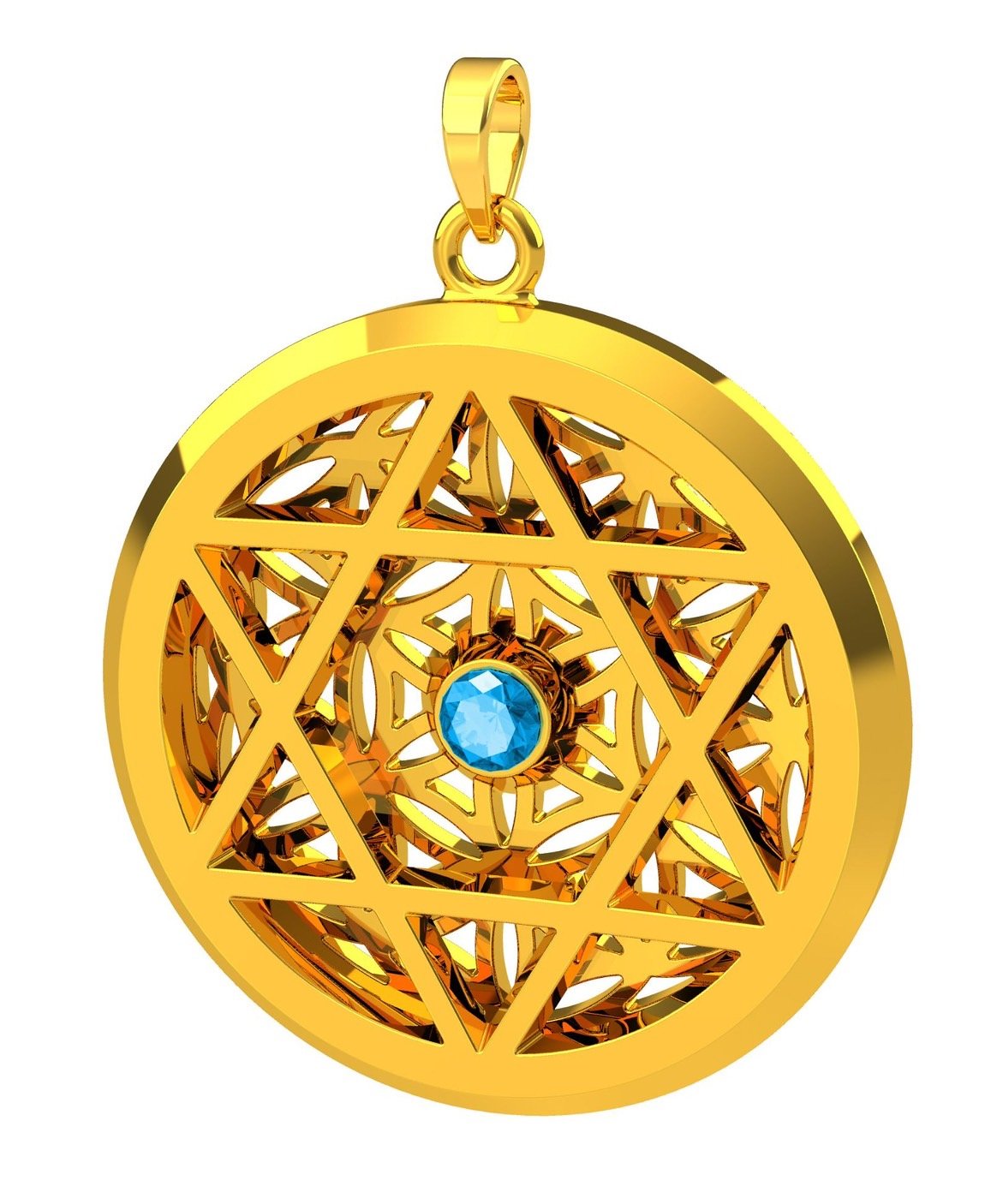 神聖幾何学正20面体18K クリスタルペンダントトップ 神聖幾何学正20面体18K クリスタルペンダントトップ 神聖幾何学