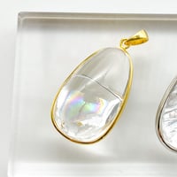 18Kgf アイリスクォーツのペンダントトップ