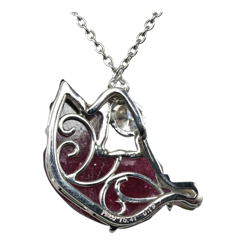 jewelry】ねこちゃんダイヤネックレス | Harmonie Stone