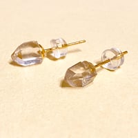チベタンクォーツのピアス