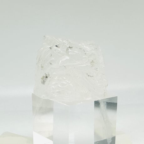 【地震支援金】龍神彫アベンチュリン、水晶