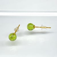 ペリドットのピアス