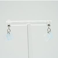 アクアマリンピアス
