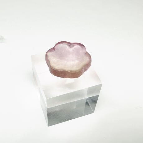 フローライトのお花のお皿