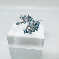 スイスブルートパーズピアス