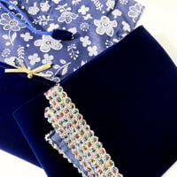 タロットクロス　紺色