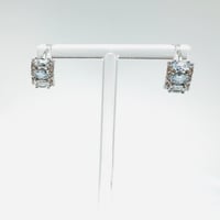アクアマリンピアス