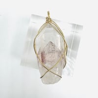 レッドファントムクォーツペンダントトップ