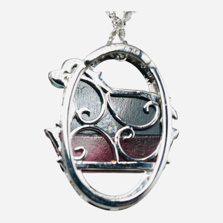 【jewelry】かご入りわんちゃんネックレス