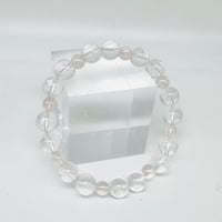 【 17cm】ピンクレムリアンシードクリスタルとピンクオーラのブレスレット