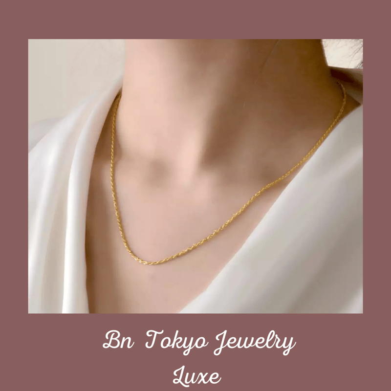 K１８ネックレス K18 スモーキークォーツ ドロップ ネックレス | iichi 日々の