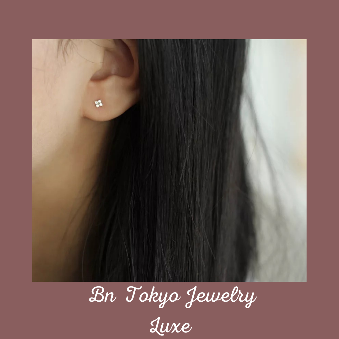 Emily【エミリー】K14ピアス | BN TOKYO Jewelry