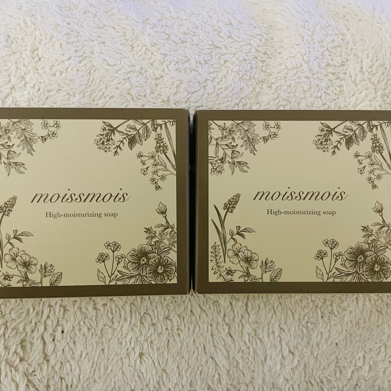 □2個セット リポソーム moissmois モイズモイス高保湿せっけん