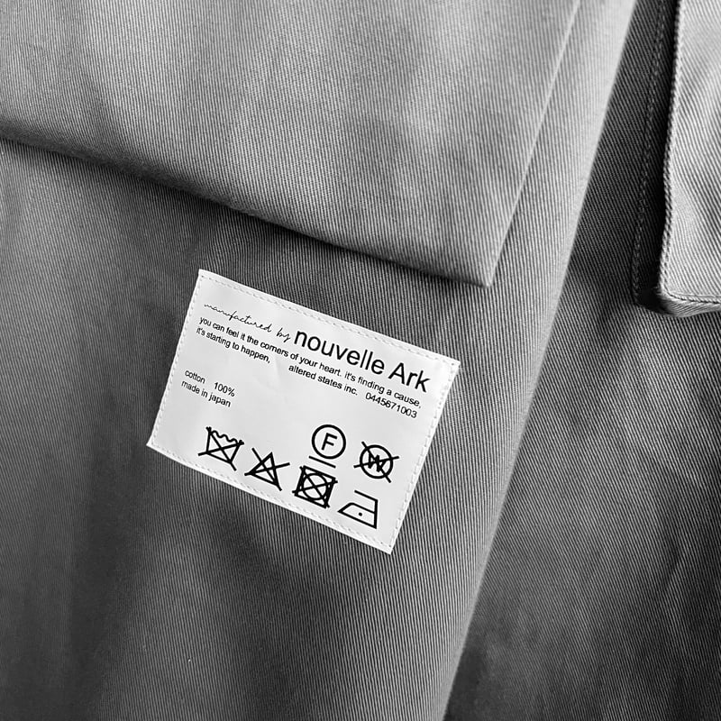 メンズ【men's】ビッグシルエット ドロップショルダー 胸・袖
