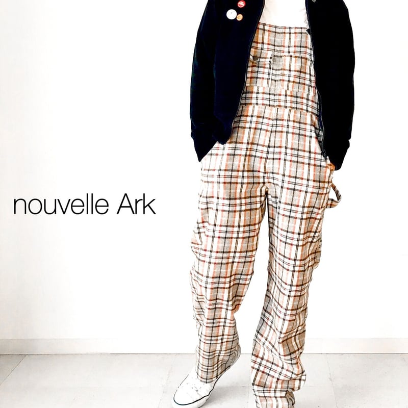 メンズ【men's】《チェック、グレー×ベージュ×レッド》ウール