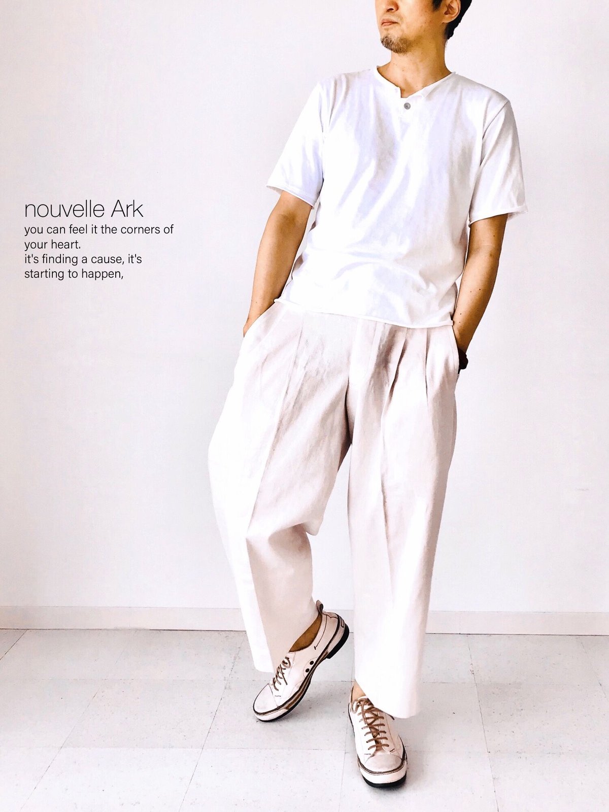 robes&confections 19ss アイリッシュリネンワイドスラックス robes&confections 19ss アイリッシュリネンワイドスラックス