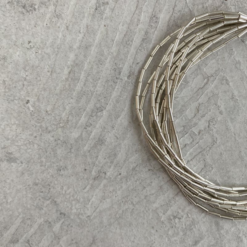 Liquid Silver Bracelet | A L A Y A