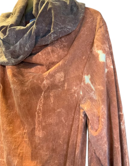 Big Hooded ロングカーディガンコートM short