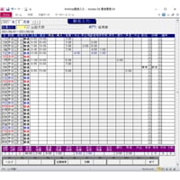 Access DE 勤怠管理 EX Ver.2