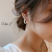 ◉コンビリングピアス◉